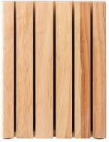 Подставка для ножей hevea, светлое дерево (78699)