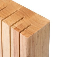 Подставка для ножей hevea, светлое дерево (78699)