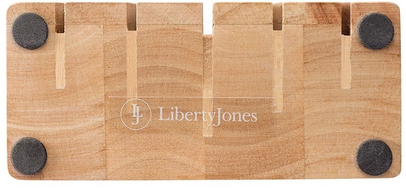 Подставка для ножей hevea, светлое дерево (78699)