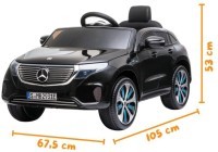 Детский электромобиль Mercedes EQC 400 12V 2WD - HL378-BLACK