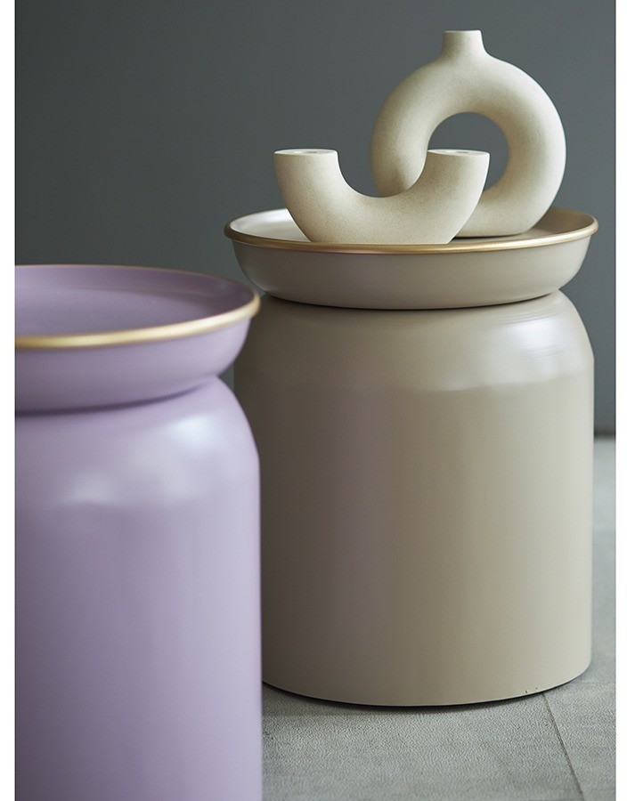 Столик журнальный ingvild, D38 см, бежевый (76213)