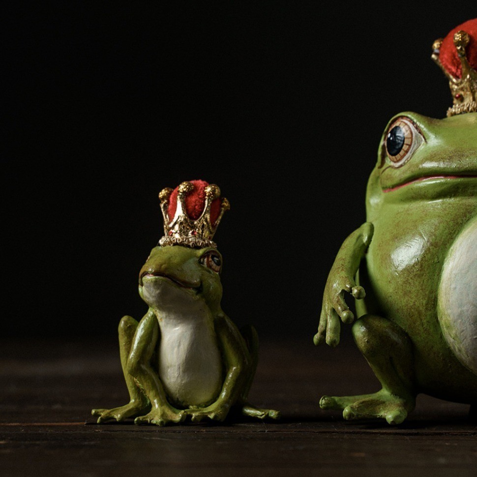 Декоративная лягушка B95114, закаленное стекло, mixed, GOODWILL