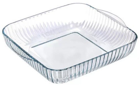 Форма для запекания стеклянная 1950 мл BrART (BR-45384)