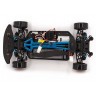 Радиоуправляемый автомобиль для дрифта HSP Flying Fish 1 LED фары 4WD 1:10 (94123T-12330-BL)