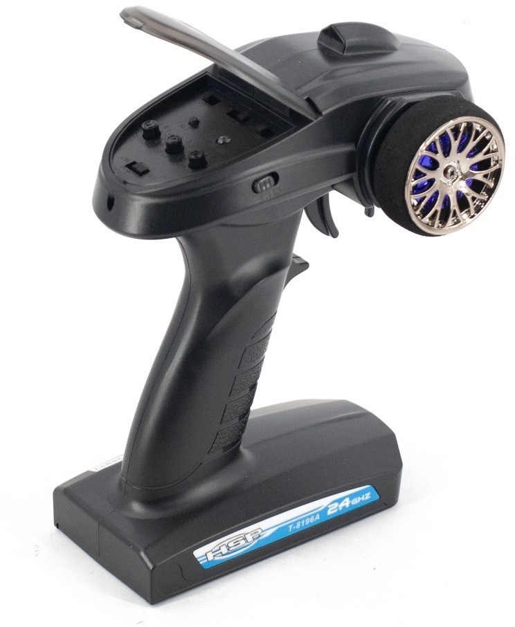 Радиоуправляемый автомобиль для дрифта HSP Flying Fish 1 LED фары 4WD 1:10 (94123T-12330-BL)