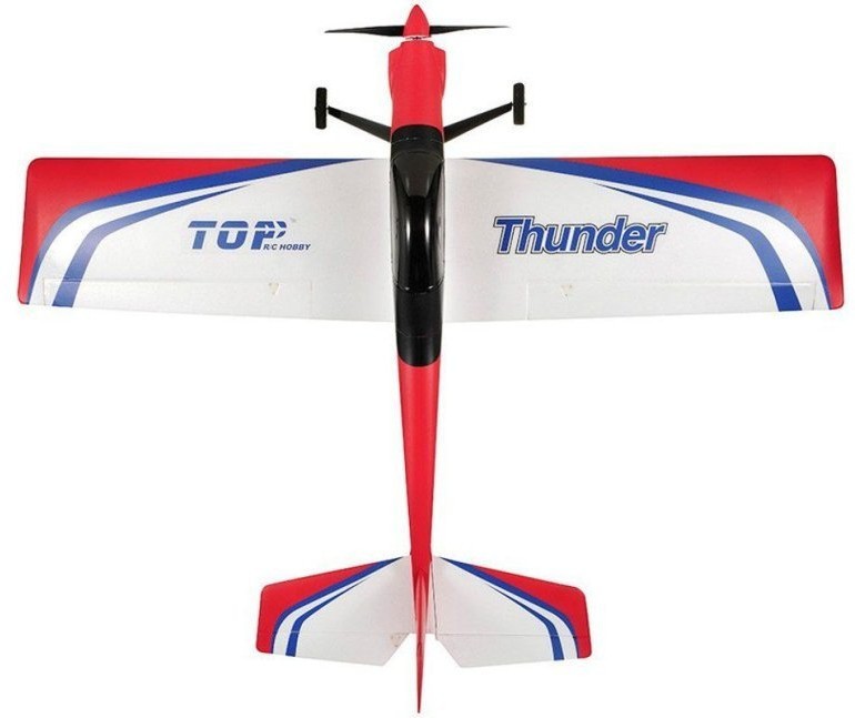 Радиоуправляемый самолет Top RC THUNDER PRO красный 1380 мм 2.4G RTF (TOP087C)