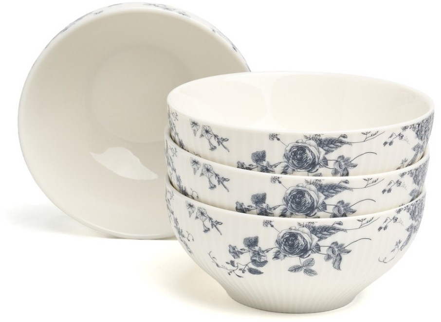 Набор салатников lefard "blue garden" 4 шт. 11,5 см (191-352-1)