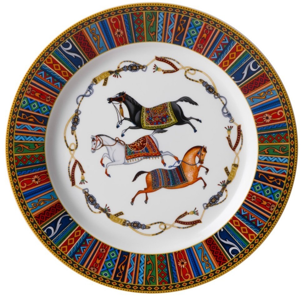 Набор тарелок закусочных lefard "passage" 2 шт. 22,5 см (760-861)