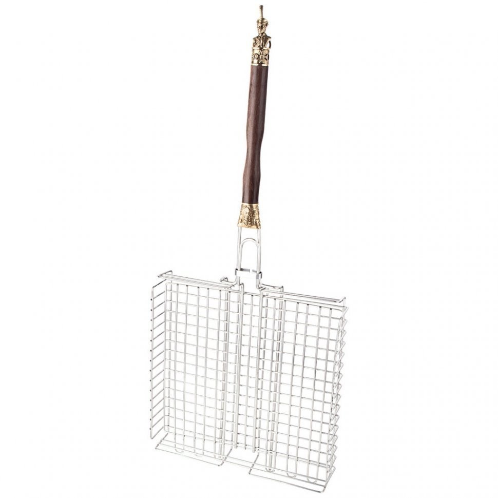 Решетка-гриль "гусар бюст" 33*75 см ООО Пхк (385-381)