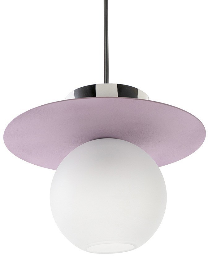 Светильник подвесной anniken, D36х28 см, лиловый (76524)