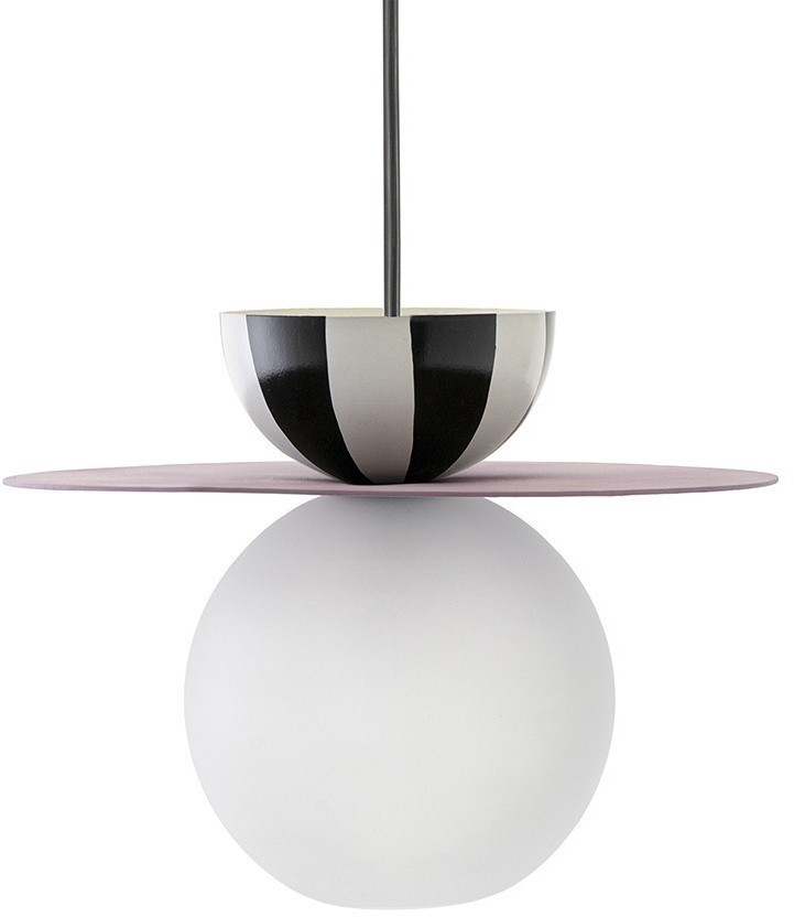 Светильник подвесной anniken, D36х28 см, лиловый (76524)