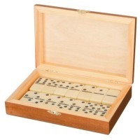 Домино в шкатулке &quot;летящий орел&quot; 21*13*5 см Фотьев В.а. (28-334)