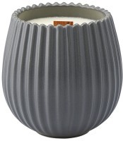 Свеча ароматическая с деревянным фитилём vetiver &amp; black cypress из коллекции edge, серый, 60 ч (75705)