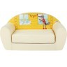 Раскладной бескаркасный (мягкий) детский диван серии "Сказки", Волк и 7 козлят (PCR320-129)