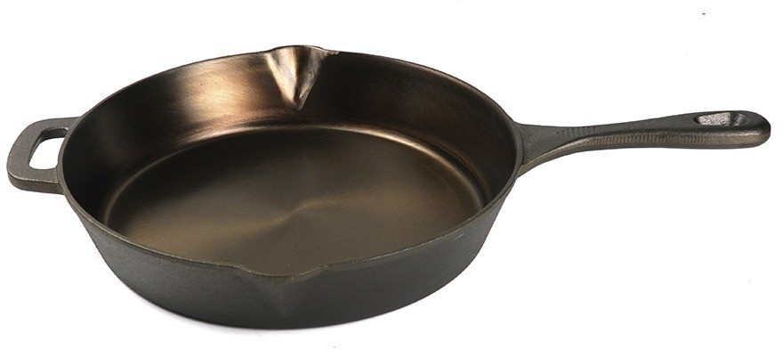 Сковорода чугунная brasen с масляной полировкой, D30 см (77851)
