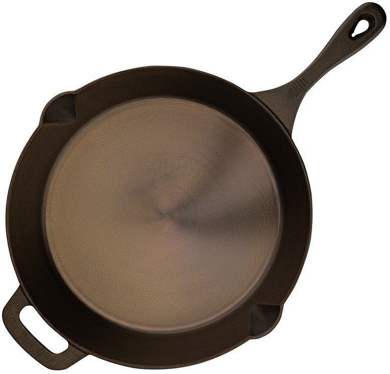 Сковорода чугунная brasen с масляной полировкой, D30 см (77851)