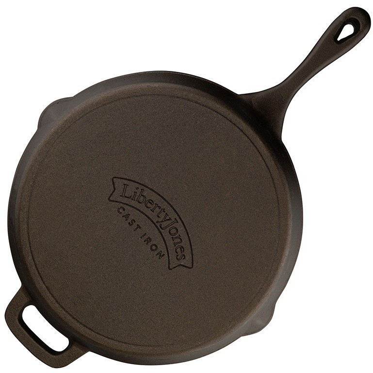 Сковорода чугунная brasen с масляной полировкой, D30 см (77851)