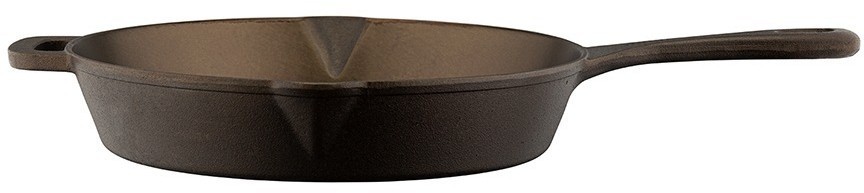 Сковорода чугунная brasen с масляной полировкой, D30 см (77851)