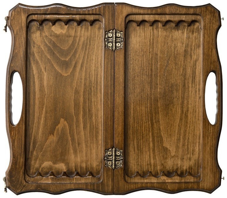 Шахматы + нарды резные c Араратом 40 с ручкой, Haleyan (28854)