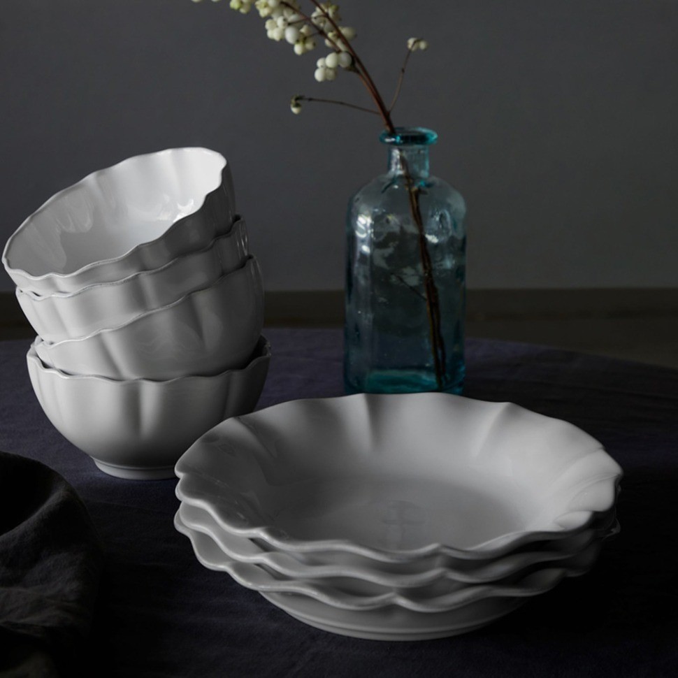 Тарелка DAP281-WHI(DAP281-02202F), 28,2 см, керамика, white, Costa Nova