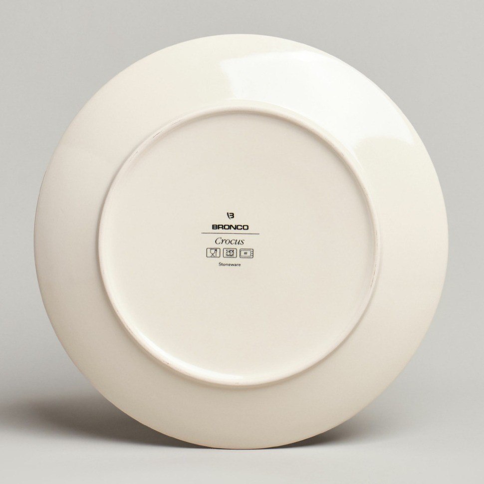 Тарелка обеденная bronco "crocus" 27 см (577-208)