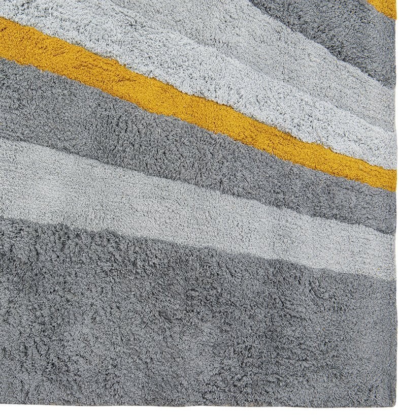 Ковер из хлопка с рисунком tulip field из коллекции terra, 160х230 см (74505)