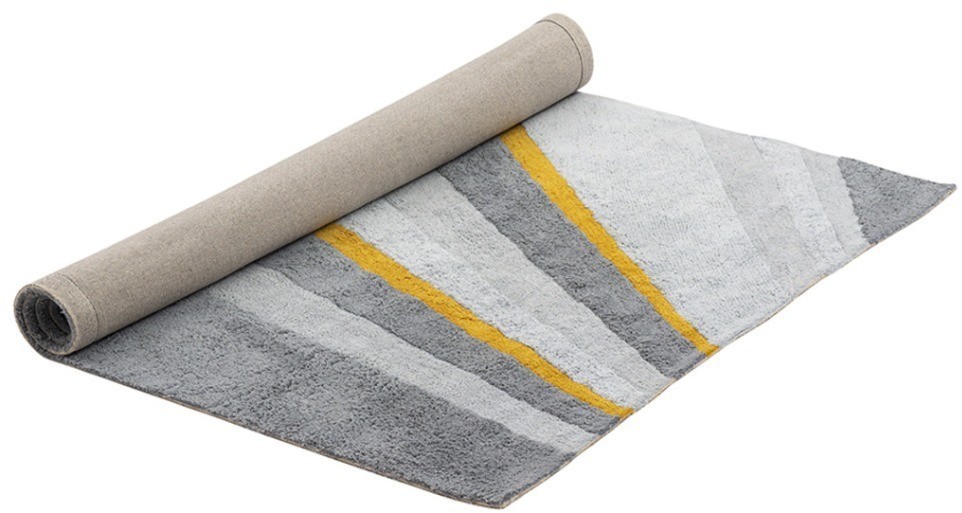 Ковер из хлопка с рисунком tulip field из коллекции terra, 160х230 см (74505)