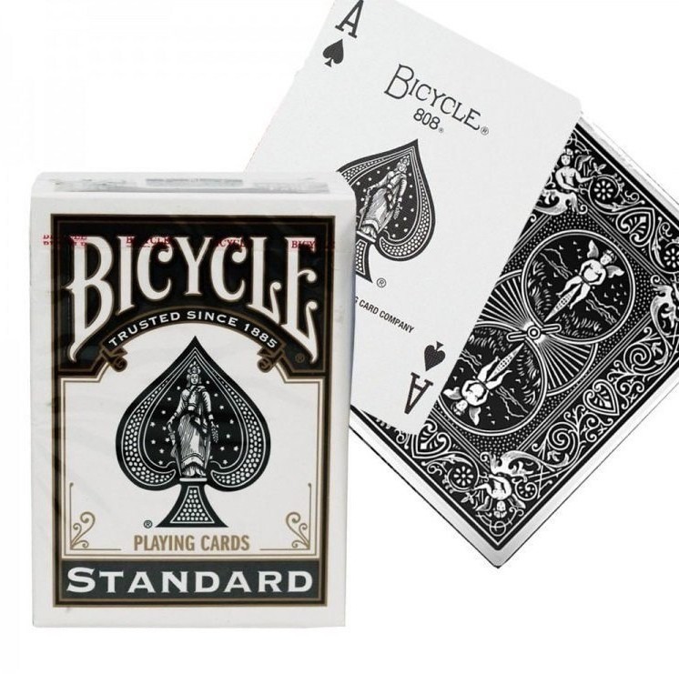 Карты "Bicycle Rider Back Standard Index Grey" (44896)