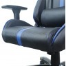 Кресло компьютерное Brabix GT Carbon GM-120 экокожа черно-синее 531930 (71851)