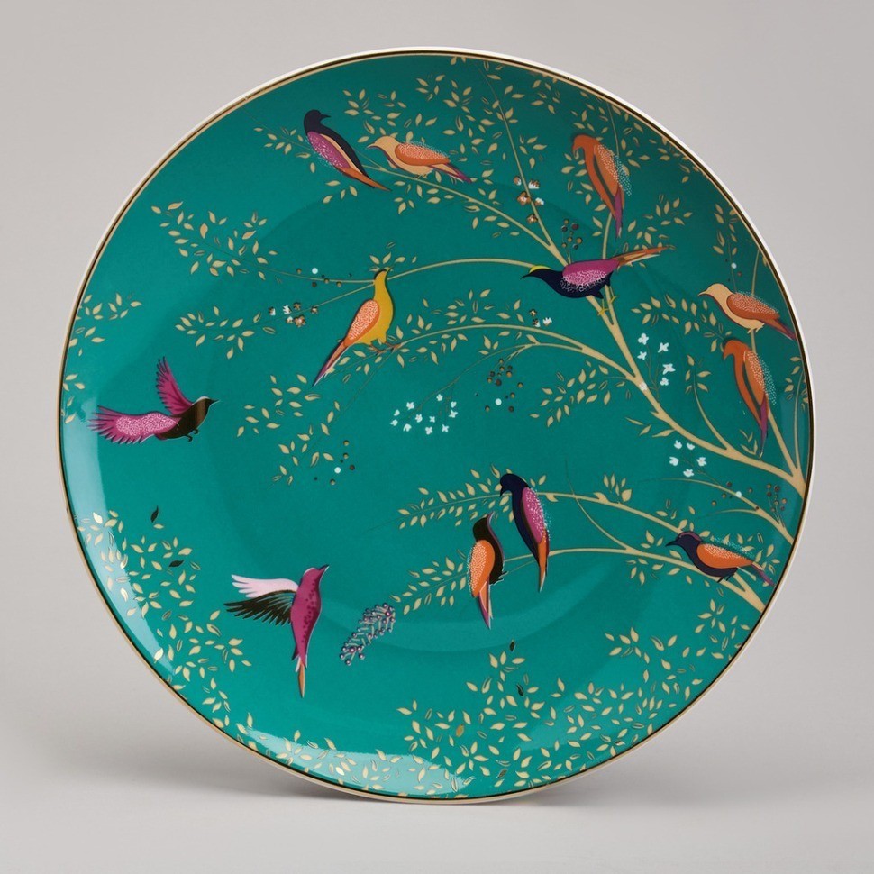 Тарелка закусочная lefard "golden birds" 20*2 см (419-115)