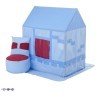 Текстильный домик-палатка с пуфиком для мальчика "Замок Бристоль" (PCR116-01)