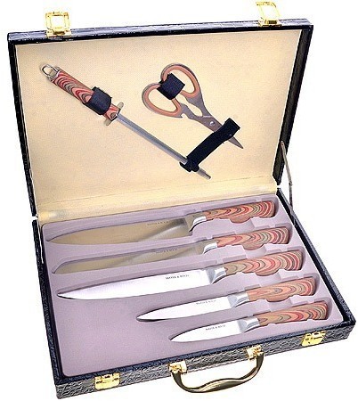 Набор ножей в чемодане 8 пр Mayer&Boch (29766)