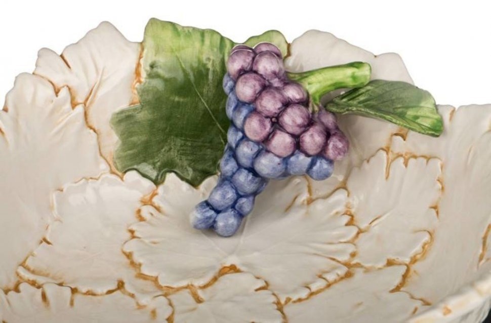 Блюдо "гроздья винограда" диаметр=27 см.высота=9 см. Annaluma (628-564)