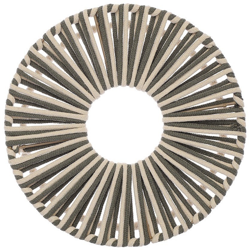 Корзина плетеная dholak grey из коллекции ethnic, размер m (77214)