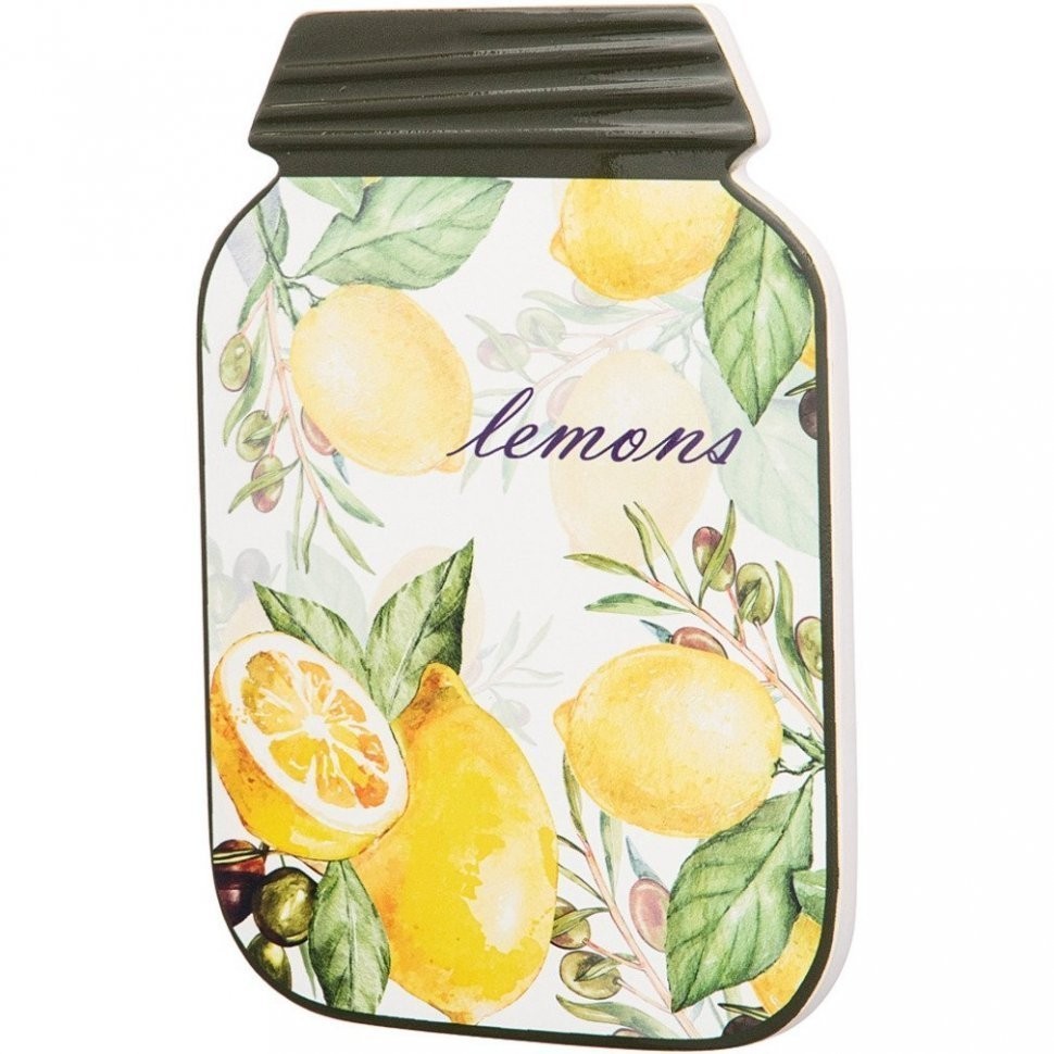 Подставка под горячее "лемон три" 18*12,5*1 см. Agness (358-1850)