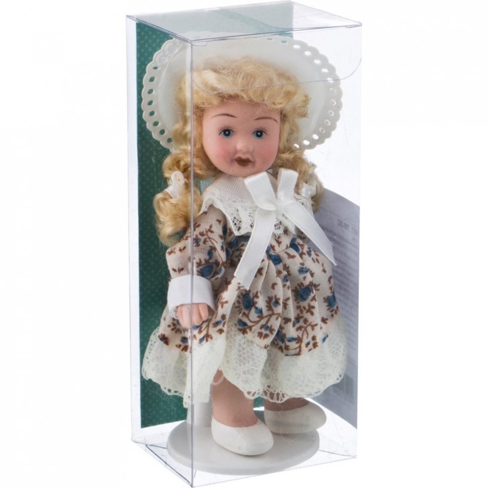 Кукла фарфоровая декоративная высота=13 см. 6 видов в ассортименте RF COLLECTION (346-262)