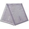 Дорожка из хлопка фиолетово-серого цвета с рисунком Щелкунчик, new year essential, 53х150см (72142)