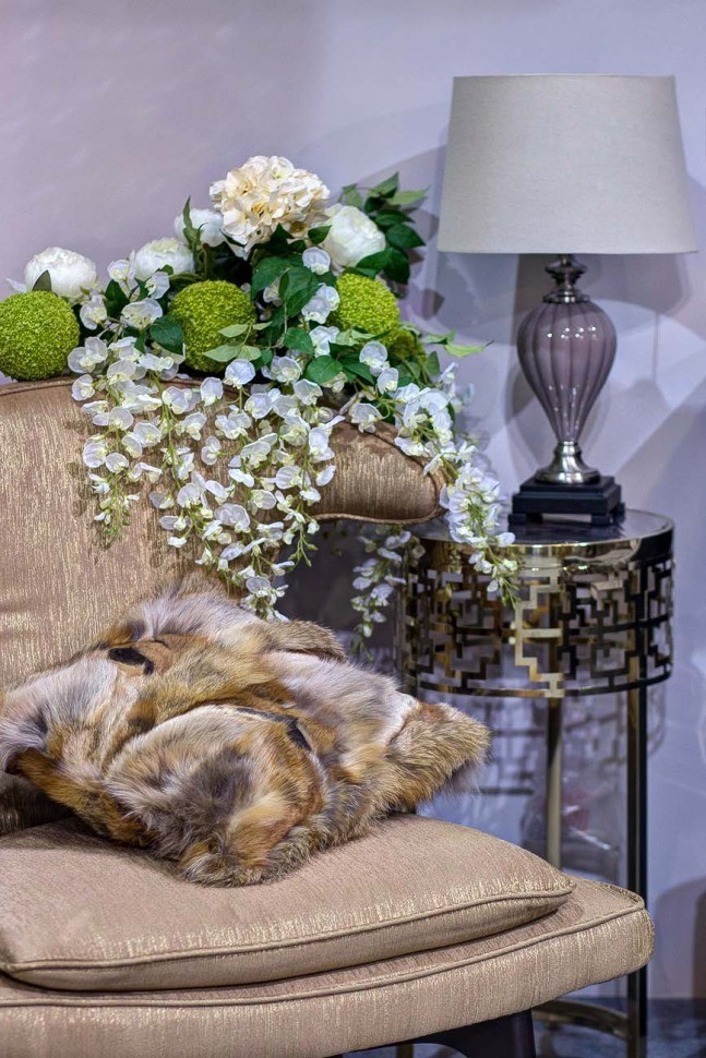 Кресло бежевое 80*82*89см (00002984)