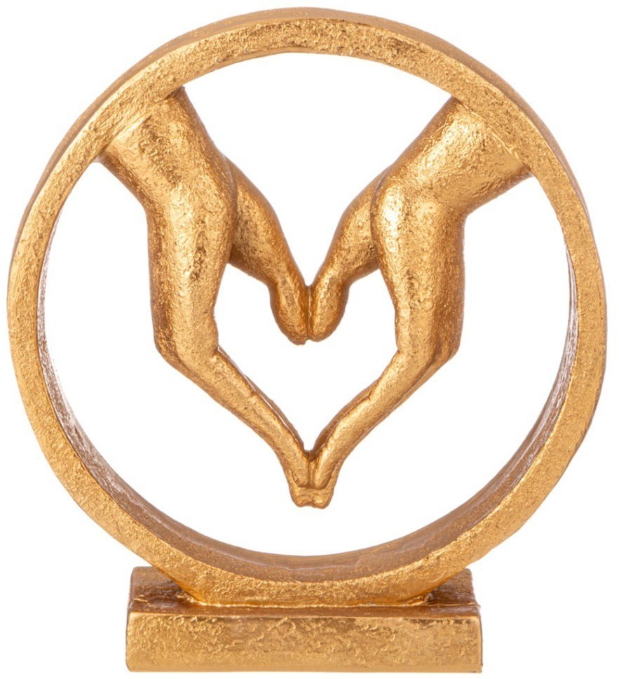 Фигурка декоративная "сердце из рук" 20х6,5х22 см Lefard (146-2070)