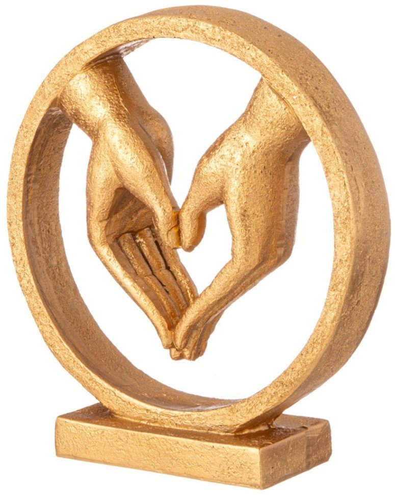 Фигурка декоративная "сердце из рук" 20х6,5х22 см Lefard (146-2070)