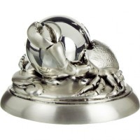 Статуэтка &quot;рак&quot; 11*10 см. матовая EXETERA ARGENTI (298-051)