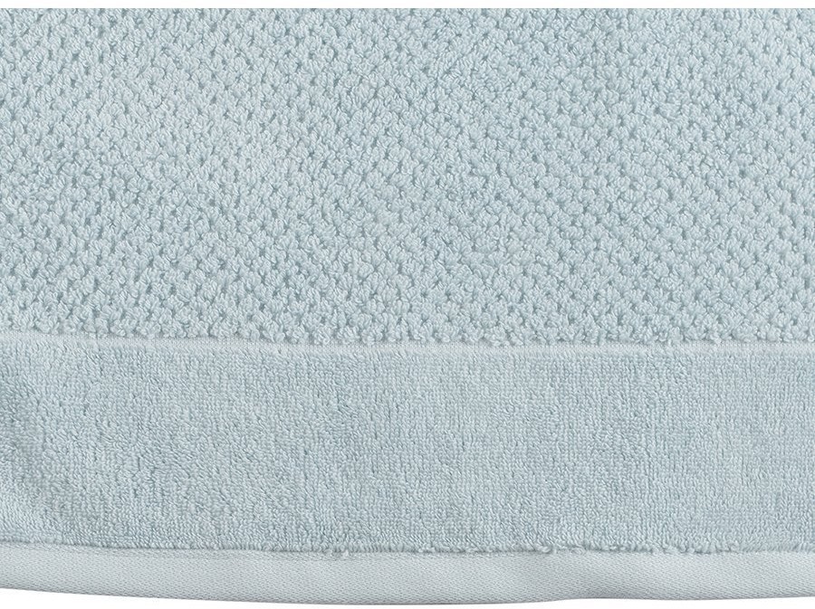 Полотенце для рук фактурное голубого цвета из коллекции essential, 50х90 см (69141)