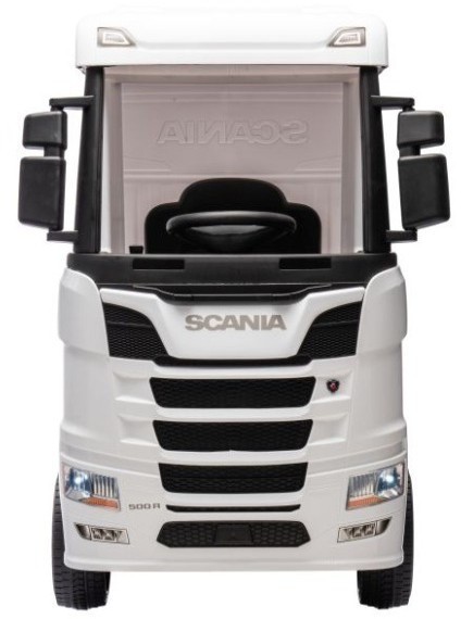 Детский электромобиль фура Scania 500R 4WD 12V (HL698-LUX-WHITE)