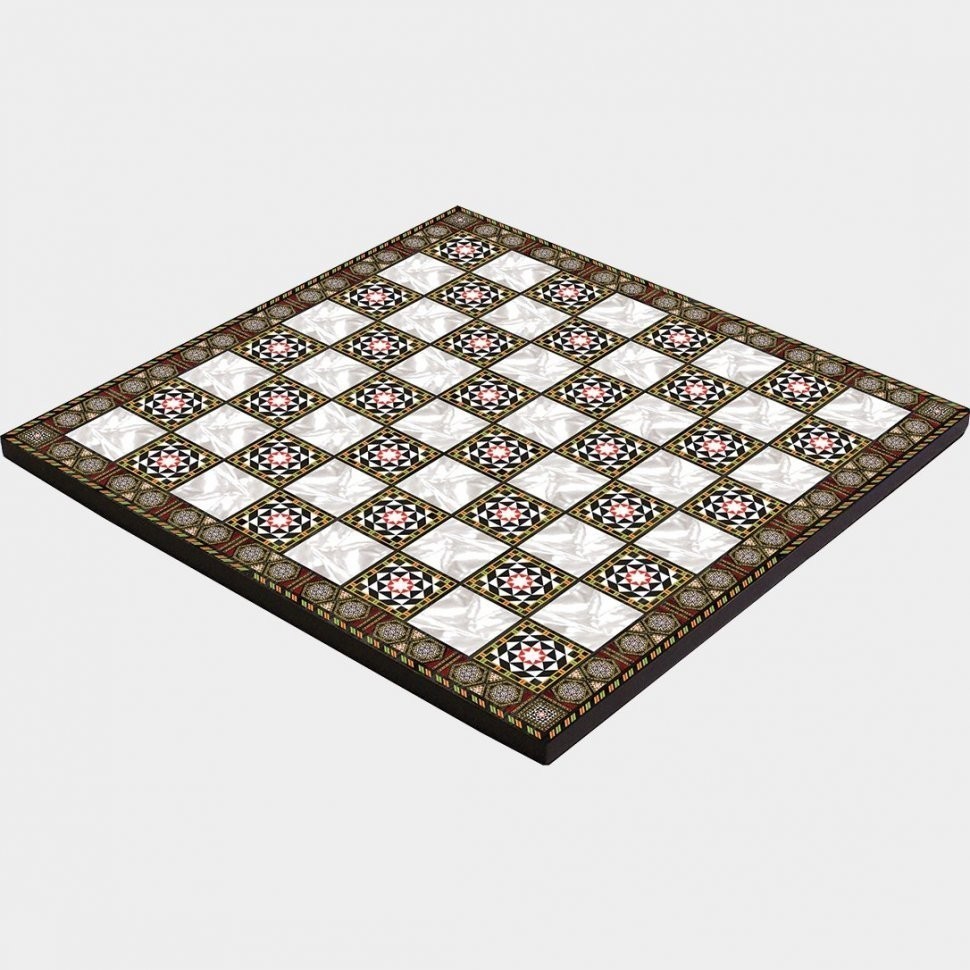 Шахматная доска Перламутр XL, Турция, Yenigun (46009)