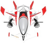 Радиоуправляемый самолет дрон SCI Fi Sky VTOL 3D6G 8ch (QIDI-570-RED)