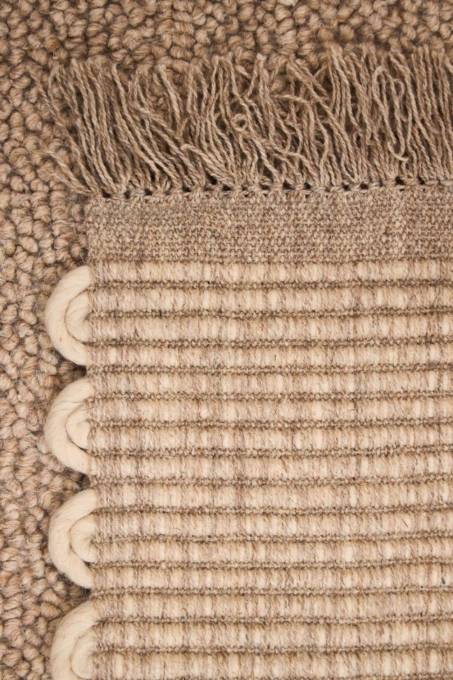 Ковер из шерсти badrinath из коллекции ethnic, 70x160 см (79864)