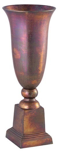 Ваза 10524-64, металл, copper, ROOMERS FURNITURE