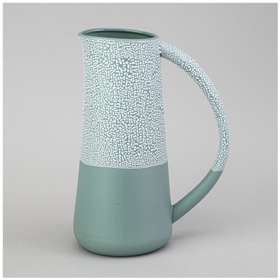 Ваза коллекция "жемчужина" 18,2*11,5*25,3см цвет: мятный Lefard (374-130)