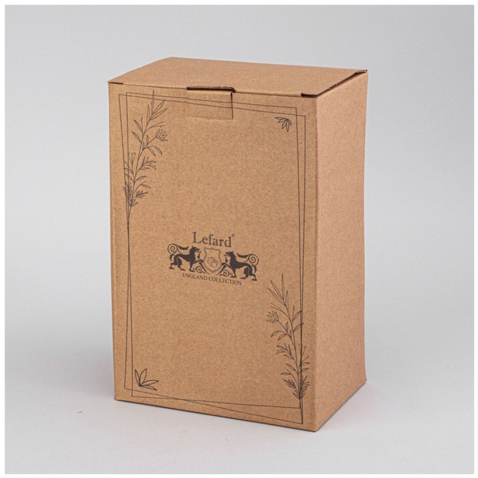 Ваза коллекция "жемчужина" 18,2*11,5*25,3см цвет: мятный Lefard (374-130)