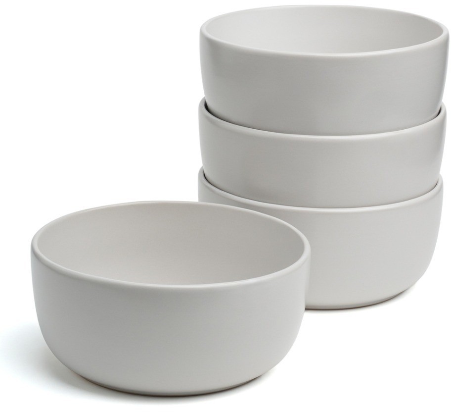 Набор салатников bronco "choice white" 15 см 4шт (191-359-1)